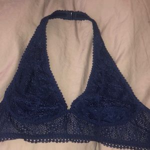 Navy Victoria’s Secret halter bralette